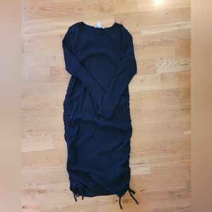 H&M Maternity Ribbed Bodycon Dress - Size L